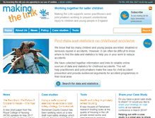 Tablet Screenshot of makingthelink.net
